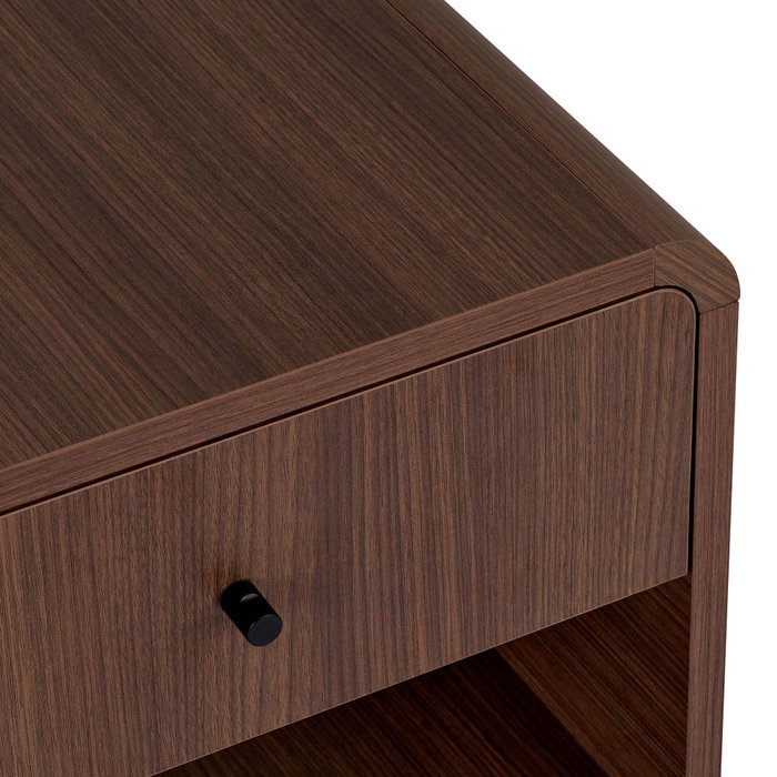 Nordure Mesita de Noche Milano Walnut